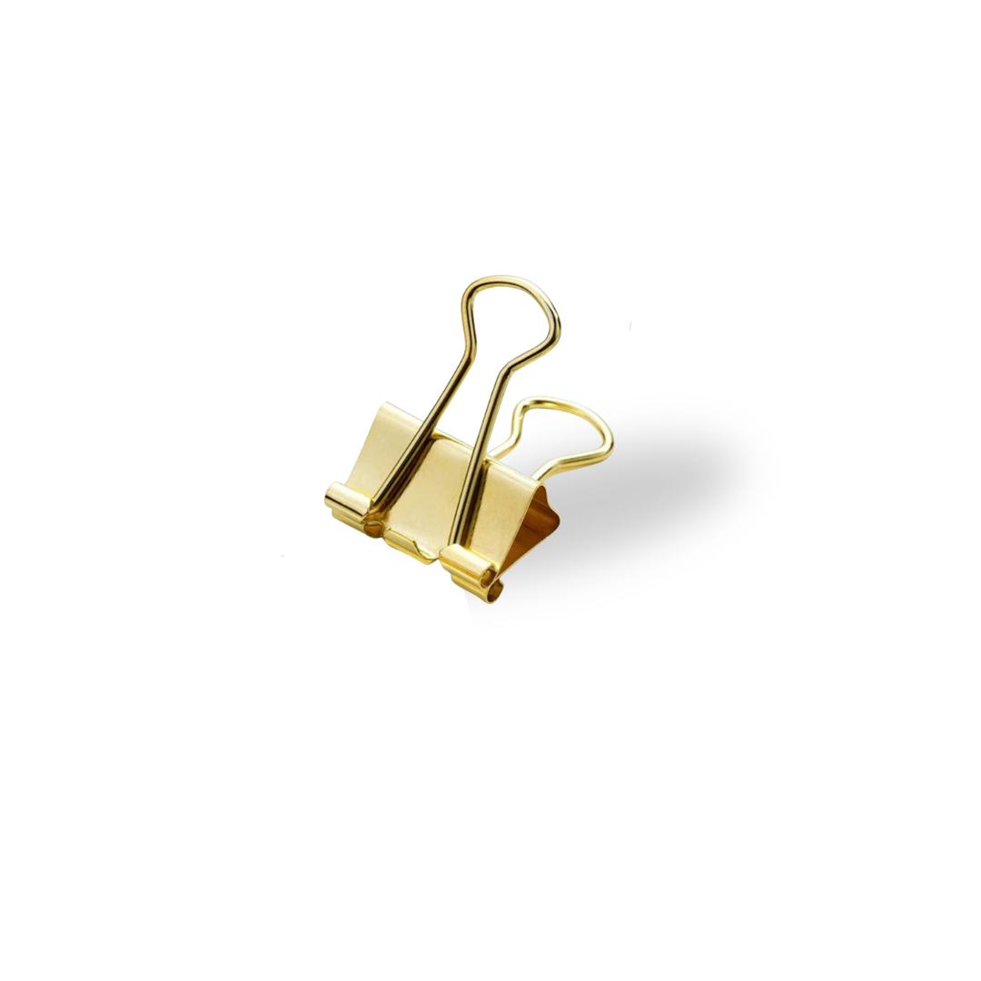 Gold Metal Clips